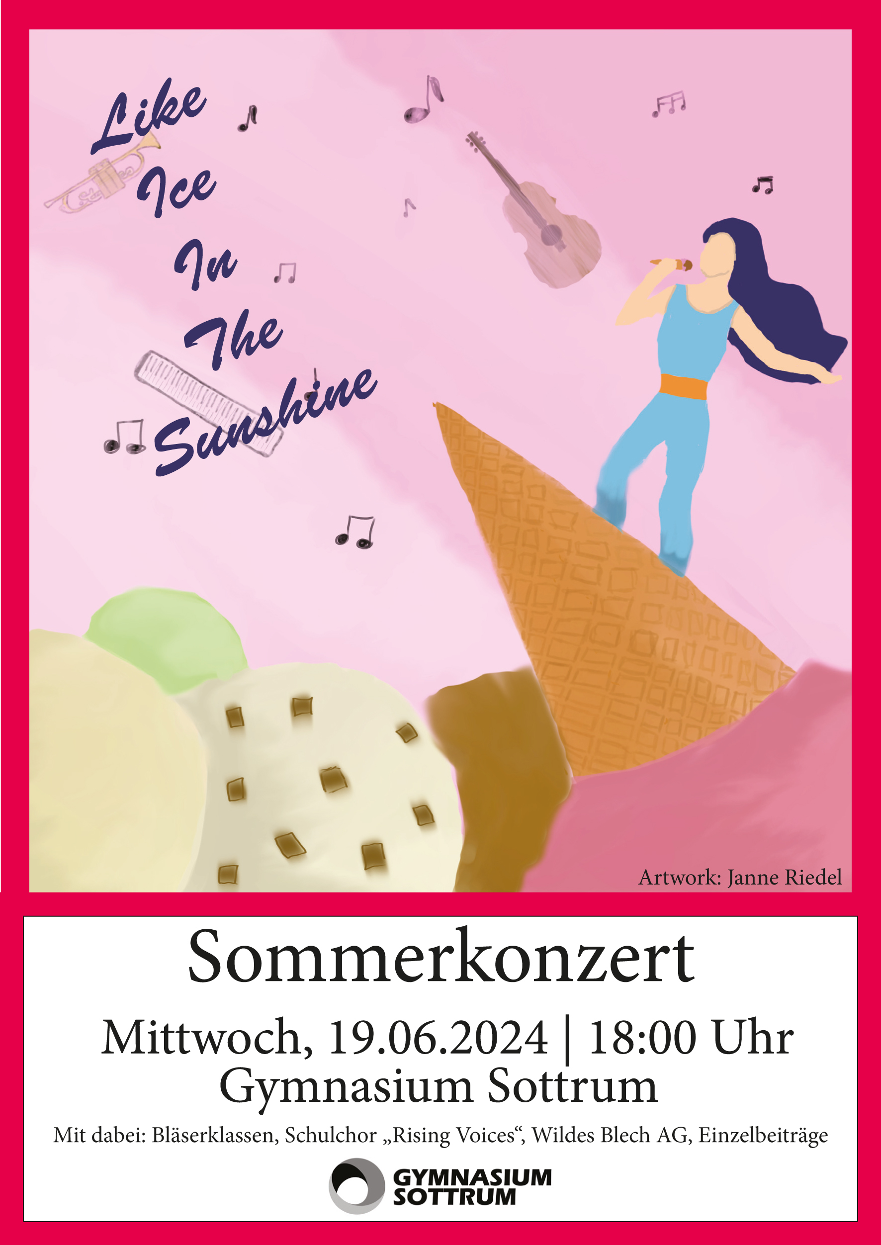 Flyer Sommerkonzert 2024